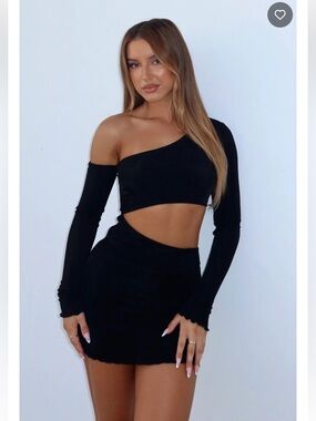 White Fox “Cashing Out” Mini Dress